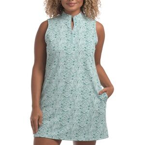 New Tommy Bahama Aubrey IslandZone Dress Green Sophie lkat